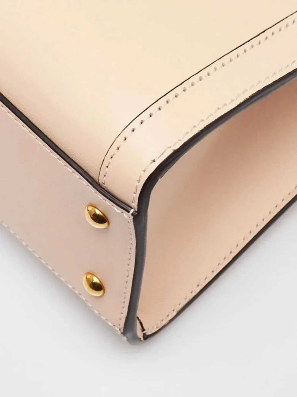 Gucci Beige Smooth Leather Small Diana Tote Bag